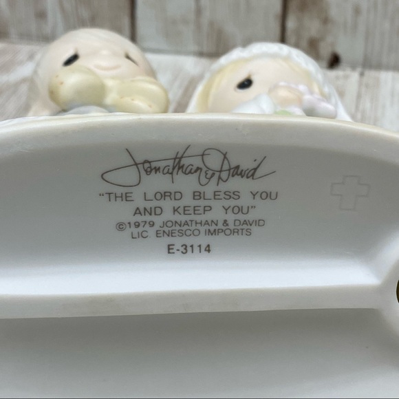 1979 Adorable Precious Moments Bride and Groom Figurine - Picture 9 of 9